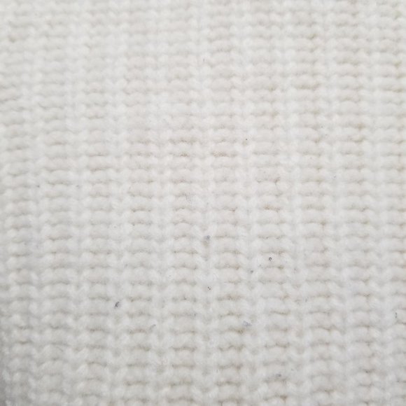 J.Crew sweater Small Lambswool Pointelle pullover knit side split 100% wool - Picture 13 of 16